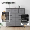 Commode HOKEEPER avec 9 tiroirs en tissu, buffet, armoire, Voir les images du produit 5