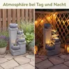 KOMFOTTEU 4-stufiger Gartenbrunnen, Springbrunnen Produktbild-Vorschau 3