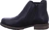 Side view of a black leather ankle boot. Anteprima dell’immagine prodotto