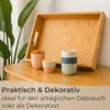 TA999  Küchentablett Buche geölt 50x35,5 cm Produktbild-Vorschau 5