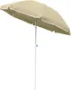 A single beige umbrella with a white trim is shown against a white background. Anteprima dell’immagine prodotto