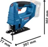 Akku - Stichsäge Bosch Professional 18 V Produktbild-Vorschau 5
