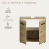 Ice Waschbeckenunterschrank 2 Schubladen Eiche Nachbildung. Produktbild-Vorschau 9