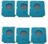 Six vacuum cleaner dust bags arranged in two rows of three. Produktbild-Vorschau