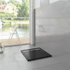 80x80x3cm Rechteck/Quadrat Duschtasse Schwarz Stein-Effekt Produktbild-Vorschau 4