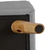 Pouf Relaxdays con vano portaoggetti, rivestimento in finto Anteprima dell’immagine prodotto 9