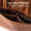 Accezz Leather Laptoptasche 16 Zoll - Cognac Produktbild-Vorschau 7