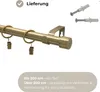 LOFT 200 cm Einzelne Gardinenstange 19 mm aus Metall mit Produktbild-Vorschau 5
