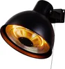 Fornorth Riscaldatore da parete Deluxe 2000W, nero Anteprima dell’immagine prodotto 1
