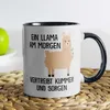22Feels Llama Tasse Süßes Tier Spruchtasse Wichteln Produktbild-Vorschau 3