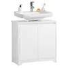 SoBuy BZR108-II-W Armoire sous lavabo Salle de bain Armoire Voir les images du produit 1