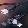 3in1 Magnetladekabel Magnet Ladekabel 2,4A Schwarz 2 Meter Produktbild-Vorschau 6
