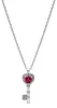 PANDORA Damenkette Herzschlüssel, Timeless, Sterlingsilber Produktbild-Vorschau 1