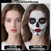 Sada na líčenie na Halloween: farby na tvár a telo, biela, Náhľad obrázku produktu 4