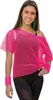 Oblique Unique Netzshirt Netztop Damen Netz Hemd Oberteil Produktbild-Vorschau 1