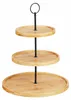 Relaxdays Etagere, 3 Etagen, Bambus, Kuchen, Snacks, Obst, Produktbild-Vorschau 9