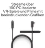 META 137242, 5 m, USB C, USB C, Schwarz Produktbild-Vorschau 2