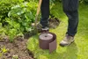 Obruba trávnika z plastu taupe 15 cm vysoká - rolka 10 Náhľad obrázku produktu 2