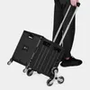 Packaway XL Faltbarer Einkaufswagen mit Spezialbelag und Produktbild-Vorschau 7