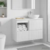 Szafka łazienkowa vidaXL, biała, 30 x 41 x 50 cm, materiał Podgląd zdjęcia produktu 2