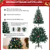FCH Künstlicher Weihnachtsbaum 120 cm 300 PVC-Spitzen, mit Produktbild-Vorschau 3