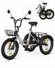 20" Fat Tire E-Bike Dreirad Klappbar, Elektro Lastenfahrrad Produktbild-Vorschau 1