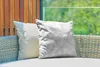 MuchoWow® Outdoor Kissen - Marmor - Stein - Weiß - 40x40 cm Produktbild-Vorschau 3