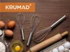 KRUMAD Schneebesen Set 3-teilig, Edelstahl Rührbesen, Hand Produktbild-Vorschau 2