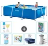 Rechteckiger Frame Pool - 300x200x75 cm - 5-teilig S173 Produktbild-Vorschau 1