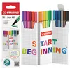 STABILO Pen 68 marcatore Medio Multicolore 18 pz Anteprima dell’immagine prodotto 1