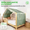 Huisjesbed hemel 135x360 cm eucalyptus zonder Productafbeelding-voorbeeld 4