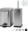 Harbour Housewares Quadratisches Toilettenbürsten- und Produktbild-Vorschau 1