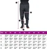 vidaXL Hip waders con stivali neri taglia 44 Anteprima dell’immagine prodotto 6