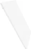 A white mattress topper is shown at an angle on a white background. Produktbild-Vorschau
