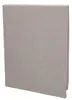 A close-up view of a light gray fitted sheet, folded and standing upright against a white background. Produktbild-Vorschau