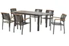 Merxx Gartenmöbel Set Tinos 7tlg., 6 Stapelsessel, Produktbild-Vorschau 9