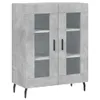 vidaXL Highboard Betongrau 69,5x34x180 cm Holzwerkstoff -  Produktbild-Vorschau 8