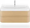 Waschtischunterbau HAPPY D.2 PLUS 975x490mm m UB e Hahnloch Produktbild-Vorschau 1