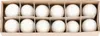 12x Echte ausgeblasene Enteneier weiß Natur Ostereier Deko Produktbild-Vorschau 1
