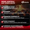DEUBA® 9 Kg Grillbriketts 3 x 3kg Holzkohle Grillkohle Produktbild-Vorschau 9
