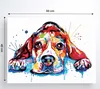 Quadro con cornice Pittura - Cane colorato 50 x 40 cm Anteprima dell’immagine prodotto 3