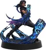 A figurine of a character with blue energy effects, posed dynamically on a black base. Náhled obrázku produktu