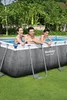 Piscina con struttura rettangolare rattan 4.04m x 2.01m x Anteprima dell’immagine prodotto 5