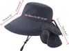 Cappello da sole da donna, a tesa larga, con protezione del Anteprima dell’immagine prodotto 5