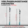 Akku-Hochentaster 2-in-1 Bürstenloser 8 Zoll Mini Produktbild-Vorschau 2