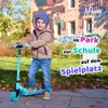 Apollo 125mm klappbarer City Scooter Moonracer - schwarz Produktbild-Vorschau 7