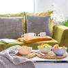 Nicola Spring handbedruckte Müslischalen – 16 cm – 3 Farben Produktbild-Vorschau 4