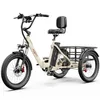 E-Bike Cityrad OT30 Pro 3 rad Faltbares E-Fahrrad 864WH Produktbild-Vorschau 1