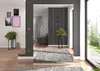 ProjektX armoire de rangement 4 portes blanche, miroir. Voir les images du produit 7