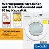 Exquisit Wärmepumpentrockner, 10 kg, 16 Programme, Produktbild-Vorschau 2